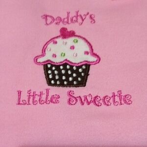 NWT Kidgets Pink Baby Onesie with Sweet Design
